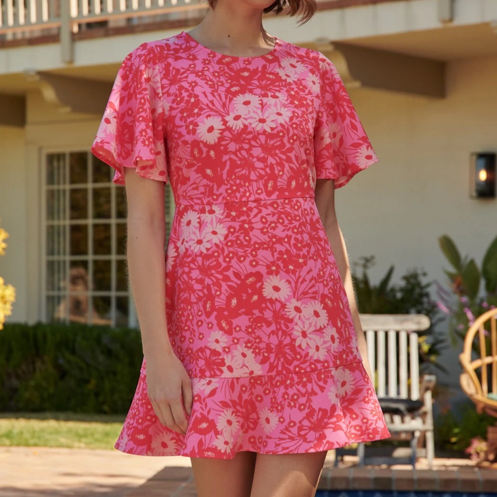 Floral Pink Dress